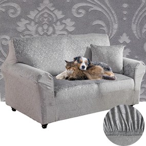 Kanapé Huzat Sarok Kanapé Velúr Dombornyomott Dísz 145-185 Oeko Tex