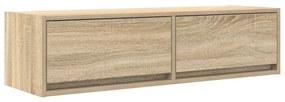 TV Szekrény Sonoma Tölgy 100x31x25,5 cm Mérnöki Fa