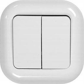 Süllyesztett kapcsoló Montis fehér MT055SW