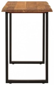 tömör akácfa étkezőasztal 110 x 50 x 76 cm