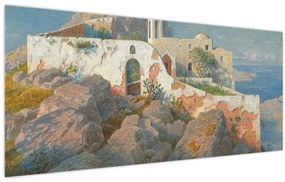 Kép - William Stanley Haseltine, Santa Maria a Cetrella, Anacapri, reprodukciók (120x50 cm)