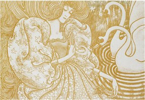 Fotótapéta Flizelin Fali Ragasztó Szett Női elegancia 152x104 Ragasztó