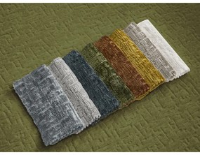 Zöld zsenília kinyitható kanapé 228 cm Neyo – Bobochic Paris