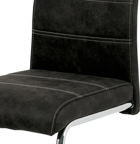 Fekete Szövet Étkezőszék. HC-483 BK3