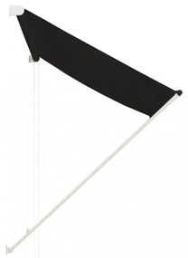 feltekerhető antracitszürke napellenző 150 x 150 cm