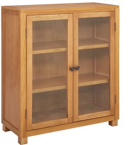 vidaXL Cabinet polcokkal tárolóval Barna 80 x 35 x 95 cm Faanyag
