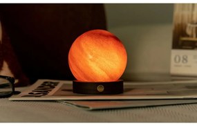 Sötétbarna USB fénydekoráció ø 8 cm Sand Storm – Gingko