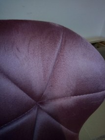 AKCIÓ Sötét rózsaszín irodai szék AVOLA VELVET II. osztály