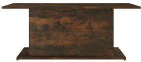 Füstös tölgy színű fatermék dohányzóasztal 102x55,5x40 cm