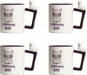 4 db-os Peru bögre szett 380ml Homla lámával