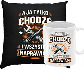 Párna Bögre Szett Férj Nagypapa Kolléga Apa Barkács