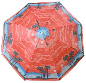 Napernyő PALM BEACH 180 cm, piros