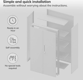 Megan Szary - szuflada pojedyncza 185 cm