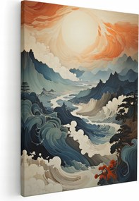 Vászonkép Nappaliba Konyha Falikép Tenger 50x70 cm