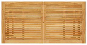 tömör akácfa kerti étkezőasztal 140 x 70 x 73,5 cm