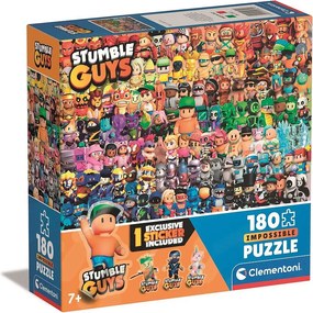Stumble Guys Every Character 180 db-os Impossible puzzle Clementoni