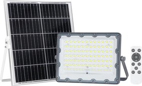Italux Modern Napelemes lámpa Tiara Szürke ITXSLR-21387-200W IP65