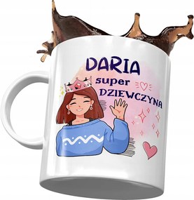 Daria Születésnapi Bögre Névnapi Ajándék Nyomtatott Fotóval