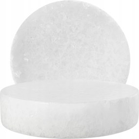 Szabadon álló szappantartó fürdőszobába, természetes márvány szappanadagoló