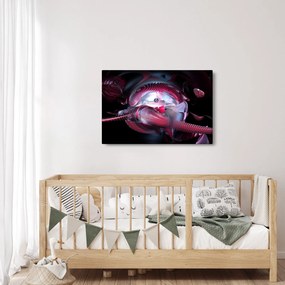 Kép - Absztrakciók, űrférgek (90x60 cm)