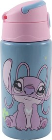 Disney Lilo és Stitch, a csillagkutya Aliens alumínium szívószálas kulacs akasztóval 500 ml