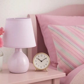 Rabalux 74078 - Asztali lámpa INGRID 1xE14/40W/230V rózsaszín
