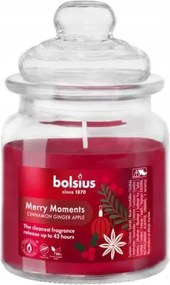 Bolsius KarĂĄcsonyi illatgyertya Merry Moments ĂŒvegben 43 Ăłra