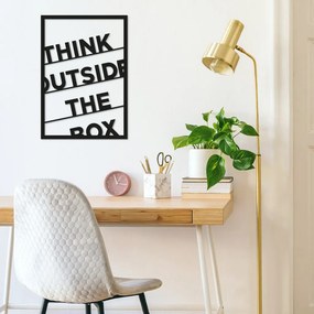 Think fém fali dekoráció, 35×50 cm