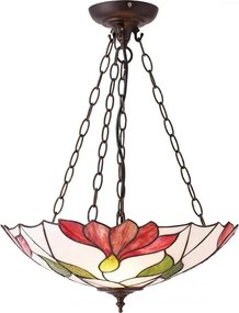 Endon klasszikus tiffany függeszték botanica sötétbarna sokszínű end70946