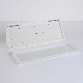 Brilagi - LED kültéri fali lámpatest TRIANGLE LED/42W/230V fehér IP65