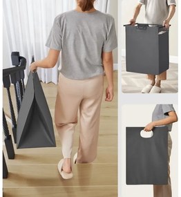 REX mosókosár fekete/szürke