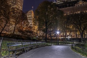 Poszter 45x30cm Esti kilátás a New York-i Central Parkra 4, Assaf Frank