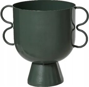 Fedő fém virágtartóhoz 19x13,5x17cm Dekoratív