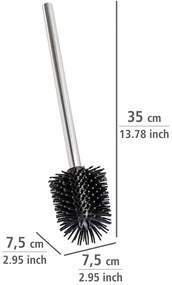 Cserélhető WC-kefe rozsdamentes acél fogantyúval - Wenko
