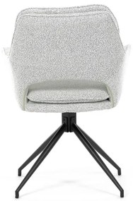 Étkezőszék krém bouclé szövettel. DCH-T1156 CRM2