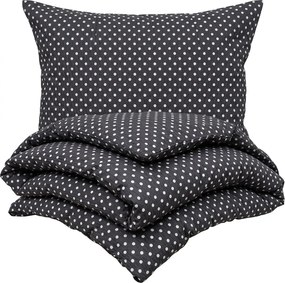 4Home szürke pöttyös krepp ágyneműhuzat