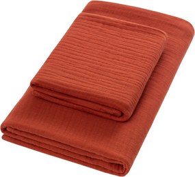 Muslin - Tile Red