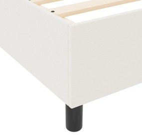 Boxspring Ágy krémszínű matraccal 120x200 cm kordbársony szövetből