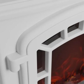 Juskys 2000W elektromos kandalló – fehér