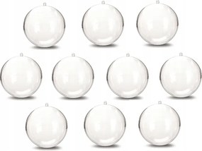 10 X Pvc Akril Bomba gömb Medålokkal 5 CM