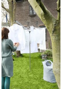 Ezüstszínű kerti ruhaszárító 40 m Essential – Brabantia