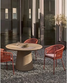 Itai beton kerti étkezőasztal, ⌀ 120 cm - Kave Home