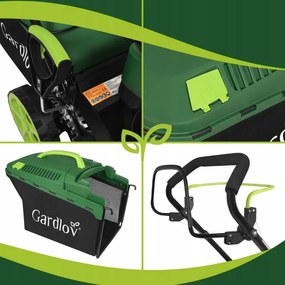 Benzinmotoros fűnyíró hajtással GARDLOV DriveX - 149 cm³, 50 l-es kosárral