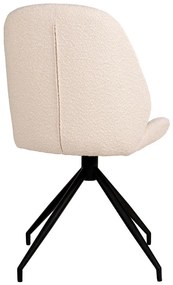 Monte Carlo forgó étkezőszék ecobőr fehér