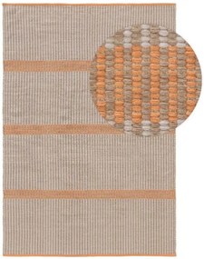 Assos gyapjú szőnyeg sárgabarack 15x15 cm Sample