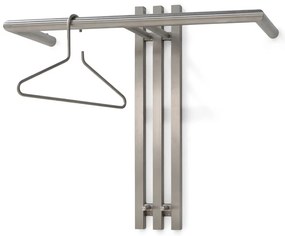 Ezüstszínű fém fali fogas 65 cm Senza – Spinder Design
