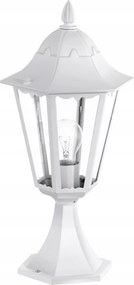 Kültéri lámpa kerti oszlop Eglo E27 47 cm fehér