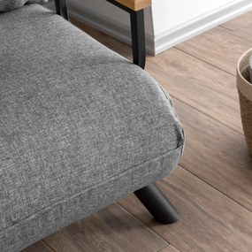 Sando Single Light Grey fotel