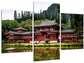Kép - kínai építészet (90x60 cm)