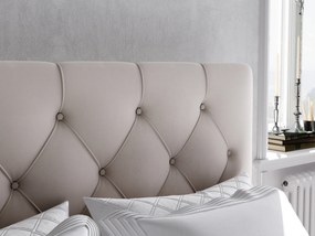 Franciaágy Boxspring 180 cm Ronda (bézs) (tárolóhellyel). Akció -16%. 1044318